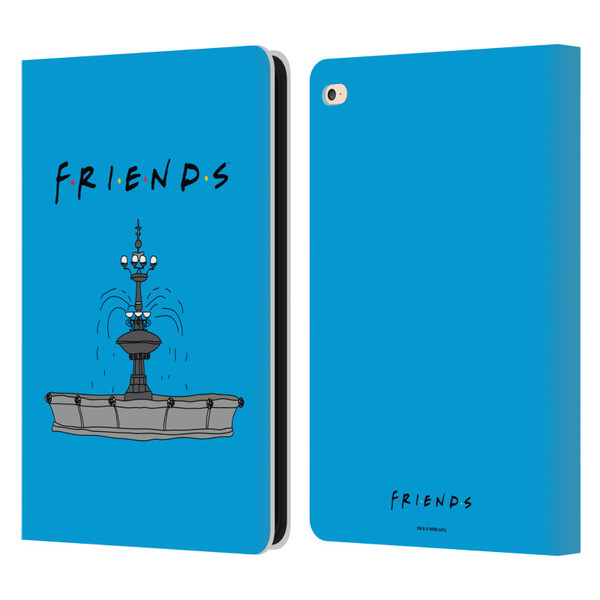 Friends TV Show Iconic Fountain Leather Book Wallet Case Cover For Apple iPad Air 2 (2014)