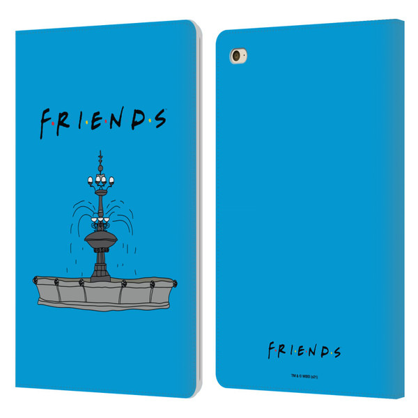 Friends TV Show Iconic Fountain Leather Book Wallet Case Cover For Apple iPad mini 4
