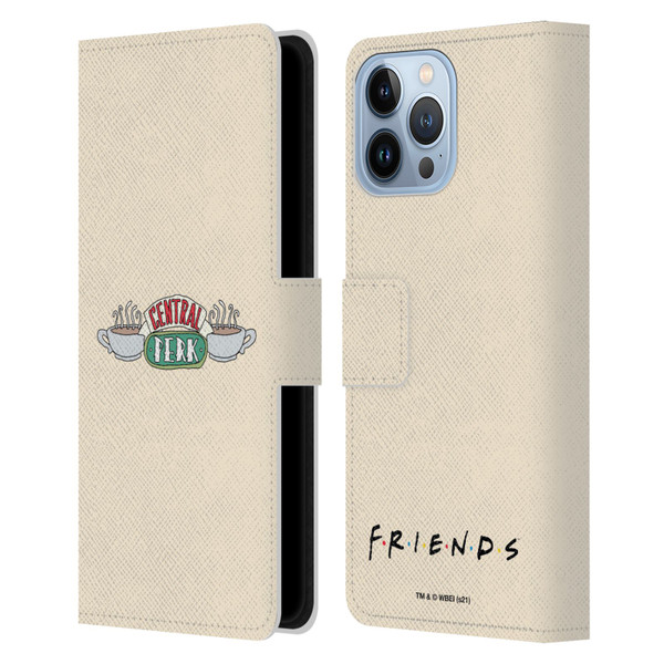 Friends TV Show Iconic Central Perk Leather Book Wallet Case Cover For Apple iPhone 13 Pro Max