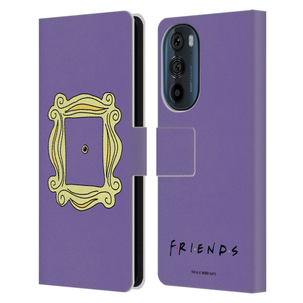 Friends TV Show Iconic Peephole Frame Leather Book Wallet Case Cover For Motorola Edge 30