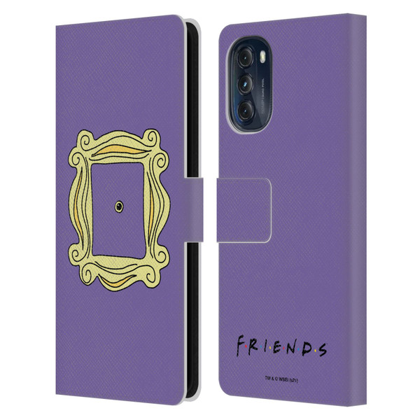 Friends TV Show Iconic Peephole Frame Leather Book Wallet Case Cover For Motorola Moto G (2022)