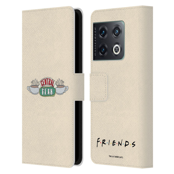Friends TV Show Iconic Central Perk Leather Book Wallet Case Cover For OnePlus 10 Pro