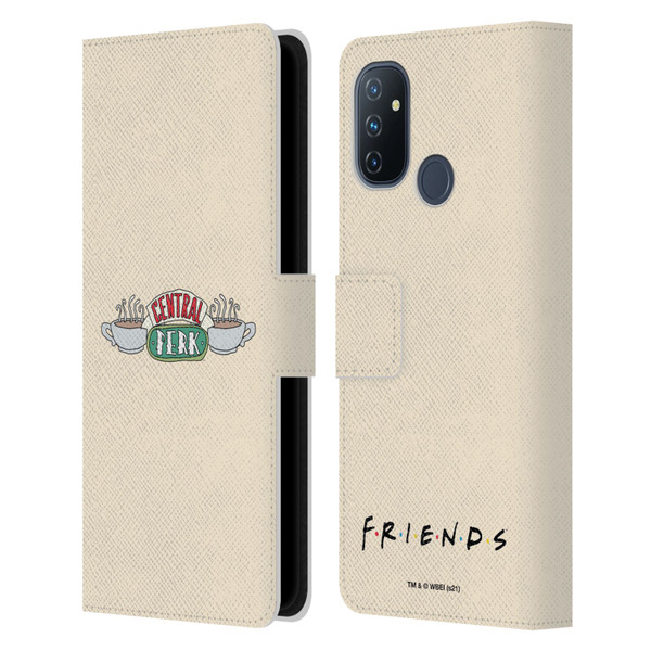 Friends TV Show Iconic Central Perk Leather Book Wallet Case Cover For OnePlus Nord N100