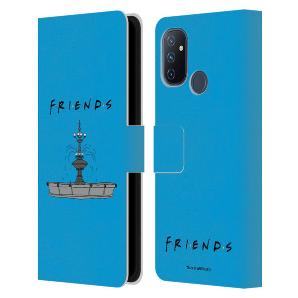 Friends TV Show Iconic Fountain Leather Book Wallet Case Cover For OnePlus Nord N100