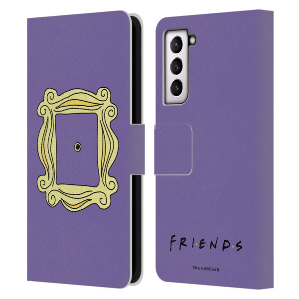 Friends TV Show Iconic Peephole Frame Leather Book Wallet Case Cover For Samsung Galaxy S21 5G