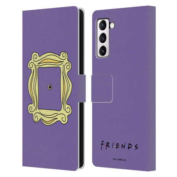 Friends TV Show Iconic Peephole Frame Leather Book Wallet Case Cover For Samsung Galaxy S21+ 5G