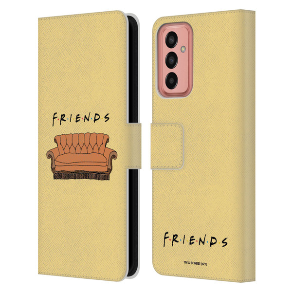 Friends TV Show Iconic Couch Leather Book Wallet Case Cover For Samsung Galaxy M13 (2022)