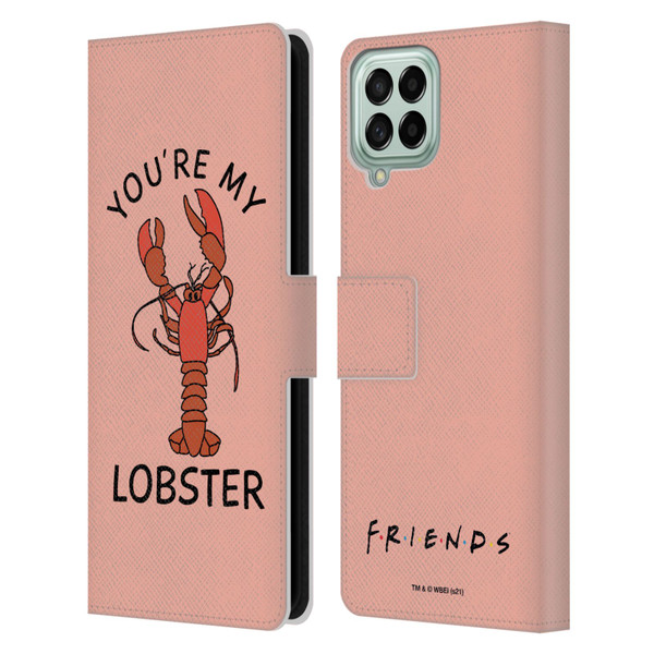 Friends TV Show Iconic Lobster Leather Book Wallet Case Cover For Samsung Galaxy M53 (2022)
