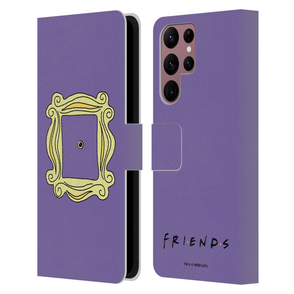 Friends TV Show Iconic Peephole Frame Leather Book Wallet Case Cover For Samsung Galaxy S22 Ultra 5G