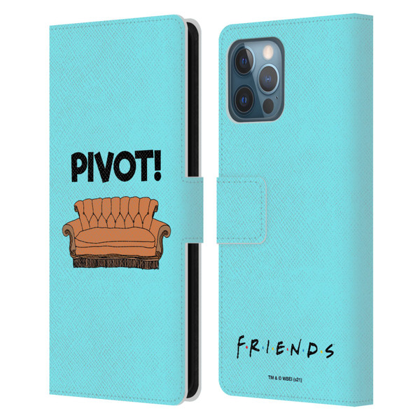 Friends TV Show Quotes Pivot Leather Book Wallet Case Cover For Apple iPhone 12 Pro Max