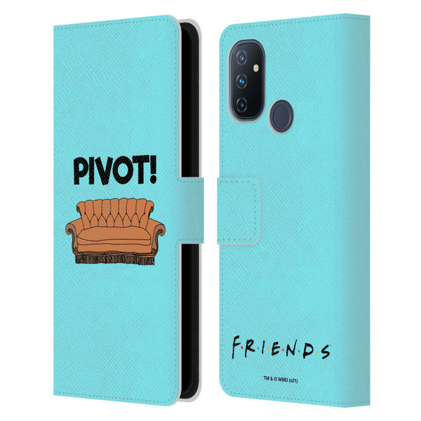 Friends TV Show Quotes Pivot Leather Book Wallet Case Cover For OnePlus Nord N100
