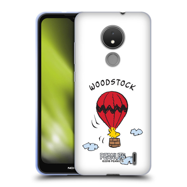 Peanuts Characters Woodstock Soft Gel Case for Nokia C21