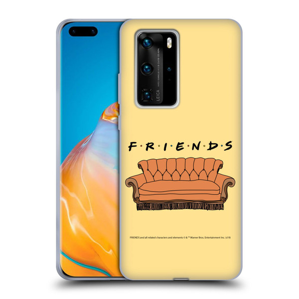 Friends TV Show Iconic Couch Soft Gel Case for Huawei P40 Pro / P40 Pro Plus 5G