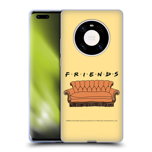 Friends TV Show Iconic Couch Soft Gel Case for Huawei Mate 40 Pro 5G