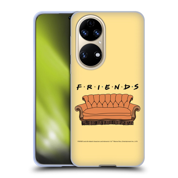 Friends TV Show Iconic Couch Soft Gel Case for Huawei P50