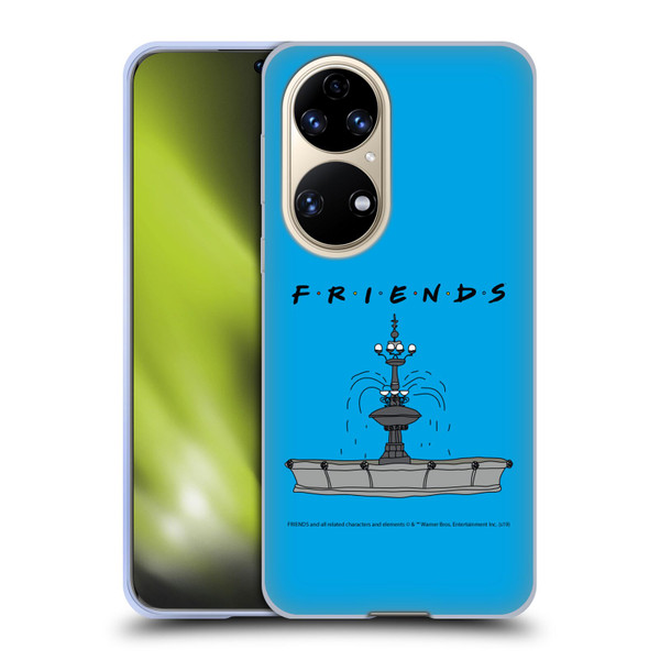Friends TV Show Iconic Fountain Soft Gel Case for Huawei P50