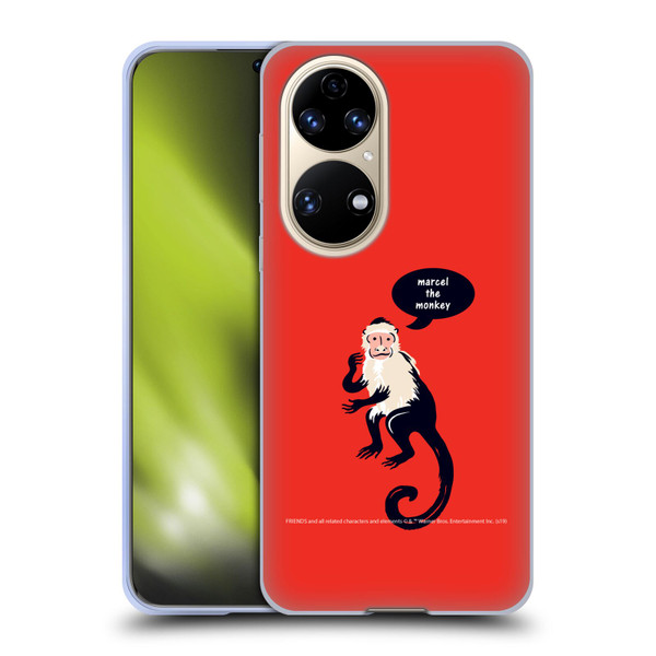 Friends TV Show Iconic Marcel The Monkey Soft Gel Case for Huawei P50