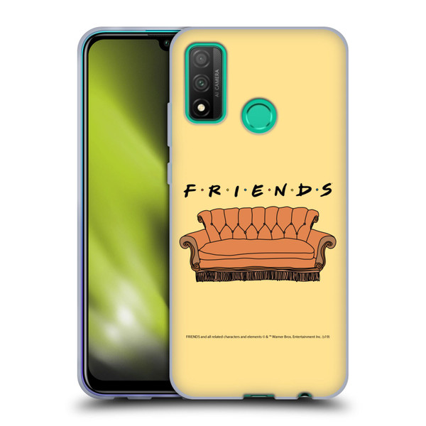 Friends TV Show Iconic Couch Soft Gel Case for Huawei P Smart (2020)