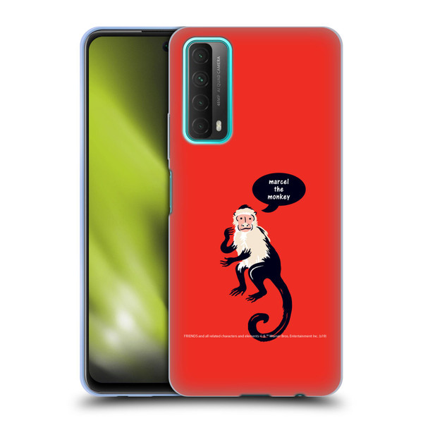 Friends TV Show Iconic Marcel The Monkey Soft Gel Case for Huawei P Smart (2021)