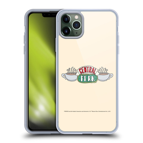 Friends TV Show Iconic Central Perk Soft Gel Case for Apple iPhone 11 Pro Max & MagSafe