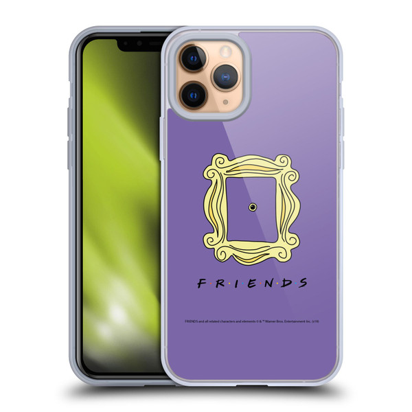 Friends TV Show Iconic Peephole Frame Soft Gel Case for Apple iPhone 11 Pro & MagSafe