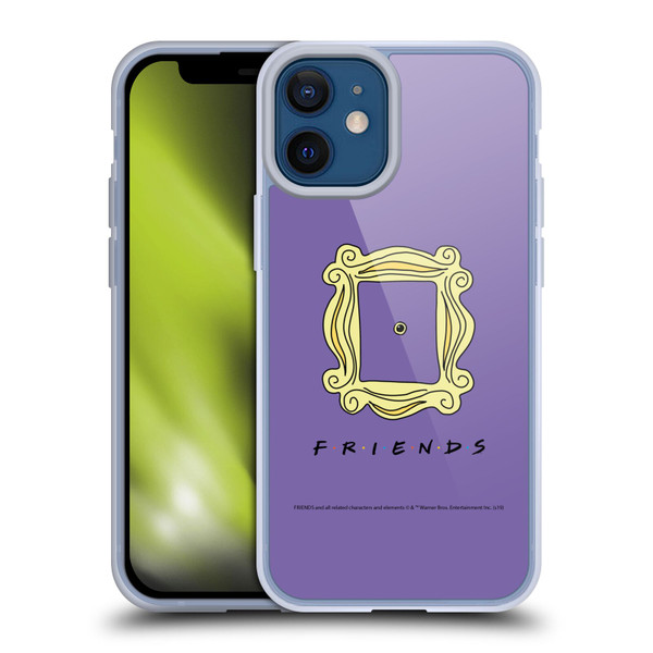 Friends TV Show Iconic Peephole Frame Soft Gel Case for Apple iPhone 12 Mini & MagSafe
