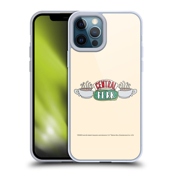 Friends TV Show Iconic Central Perk Soft Gel Case for Apple iPhone 12 Pro Max & MagSafe