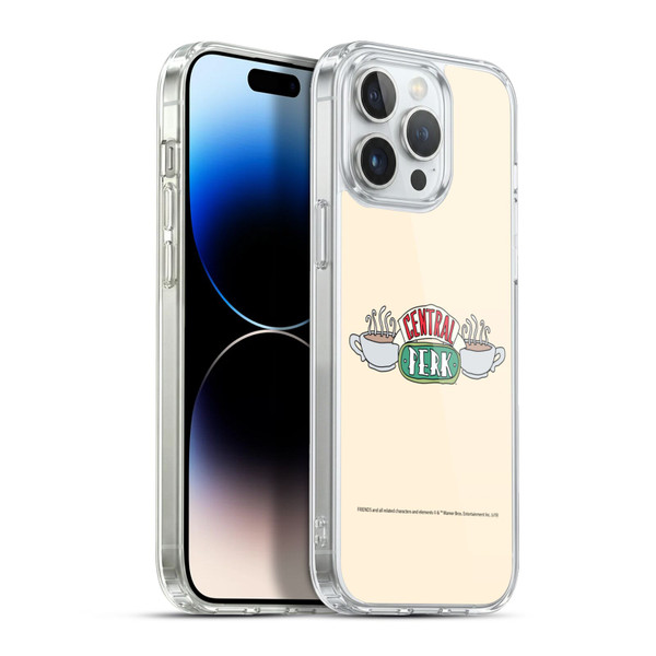 Friends TV Show Iconic Central Perk Soft Gel Case for Apple iPhone 13 Pro Max & MagSafe