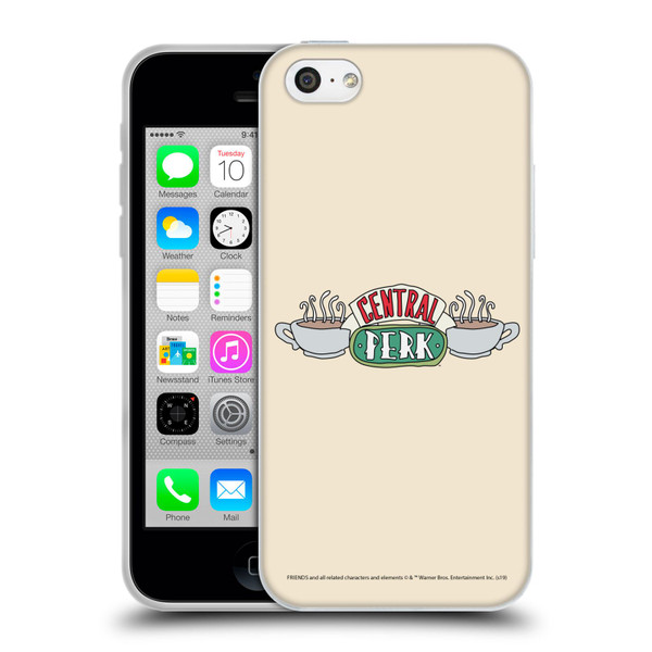 Friends TV Show Iconic Central Perk Soft Gel Case for Apple iPhone 5c