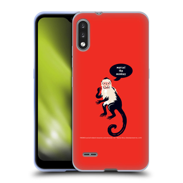 Friends TV Show Iconic Marcel The Monkey Soft Gel Case for LG K22