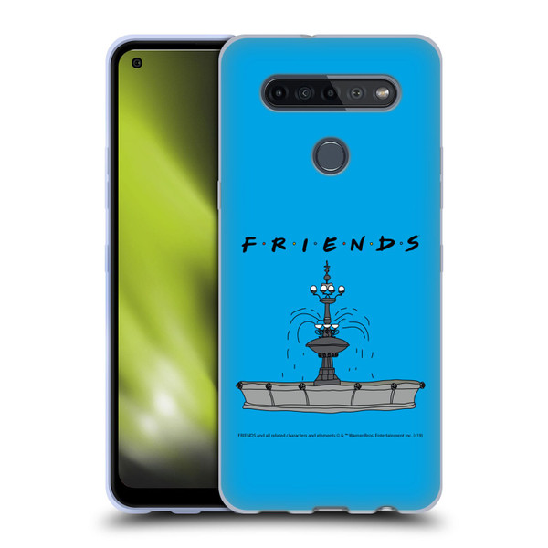 Friends TV Show Iconic Fountain Soft Gel Case for LG K51S