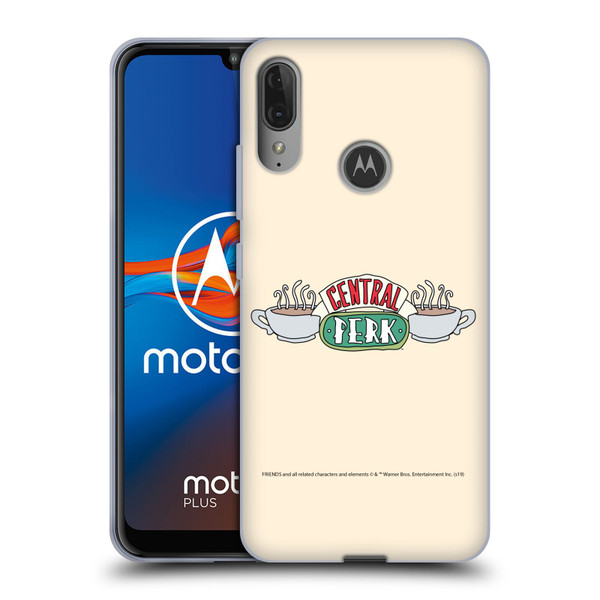 Friends TV Show Iconic Central Perk Soft Gel Case for Motorola Moto E6 Plus