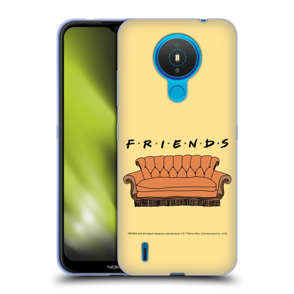 Friends TV Show Iconic Couch Soft Gel Case for Nokia 1.4