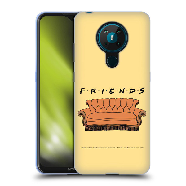 Friends TV Show Iconic Couch Soft Gel Case for Nokia 5.3