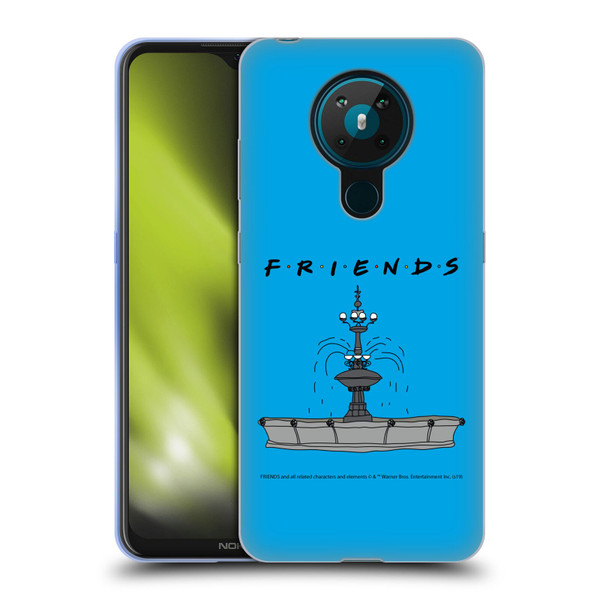 Friends TV Show Iconic Fountain Soft Gel Case for Nokia 5.3
