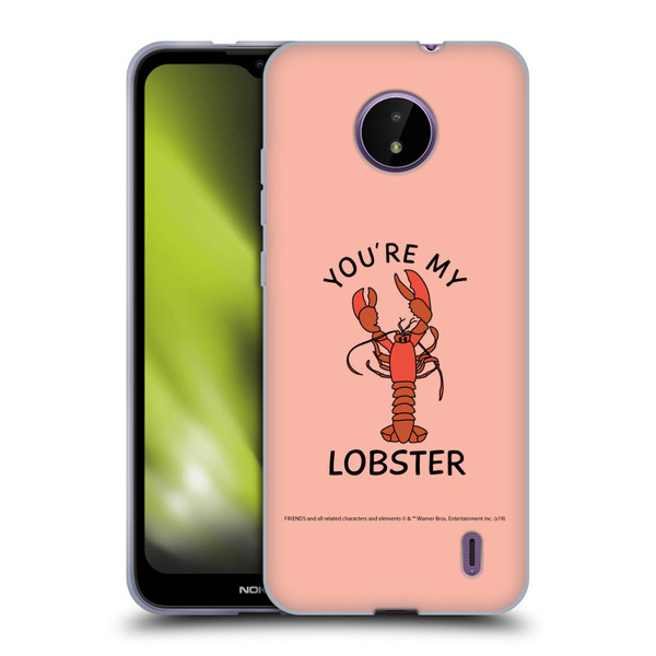 Friends TV Show Iconic Lobster Soft Gel Case for Nokia C10 / C20