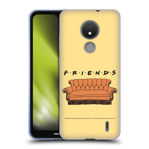 Friends TV Show Iconic Couch Soft Gel Case for Nokia C21