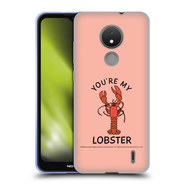 Friends TV Show Iconic Lobster Soft Gel Case for Nokia C21