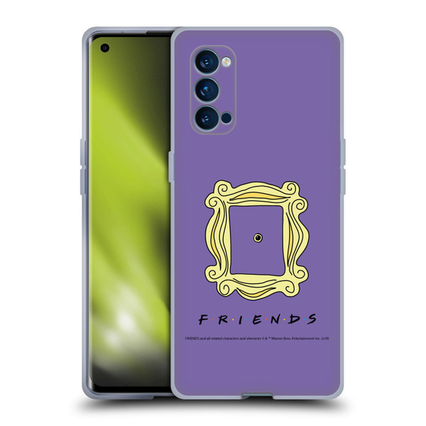 Friends TV Show Iconic Peephole Frame Soft Gel Case for OPPO Reno 4 Pro 5G
