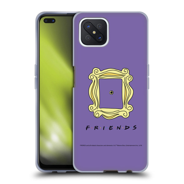 Friends TV Show Iconic Peephole Frame Soft Gel Case for OPPO Reno4 Z 5G
