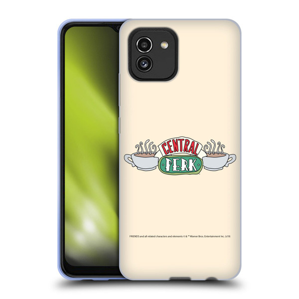 Friends TV Show Iconic Central Perk Soft Gel Case for Samsung Galaxy A03 (2021)