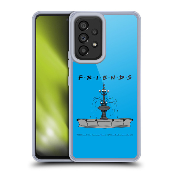 Friends TV Show Iconic Fountain Soft Gel Case for Samsung Galaxy A53 5G (2022)