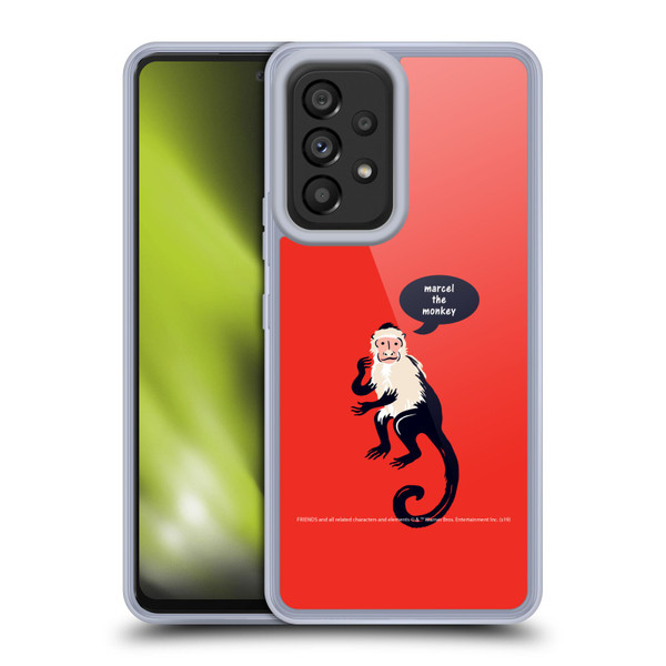 Friends TV Show Iconic Marcel The Monkey Soft Gel Case for Samsung Galaxy A53 5G (2022)