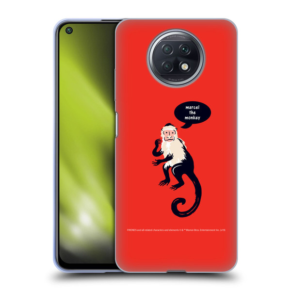Friends TV Show Iconic Marcel The Monkey Soft Gel Case for Xiaomi Redmi Note 9T 5G