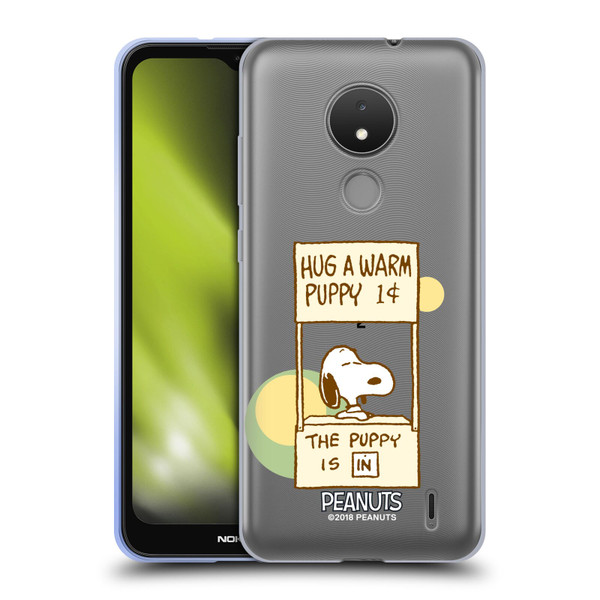 Peanuts Snoopy Hug Warm Soft Gel Case for Nokia C21