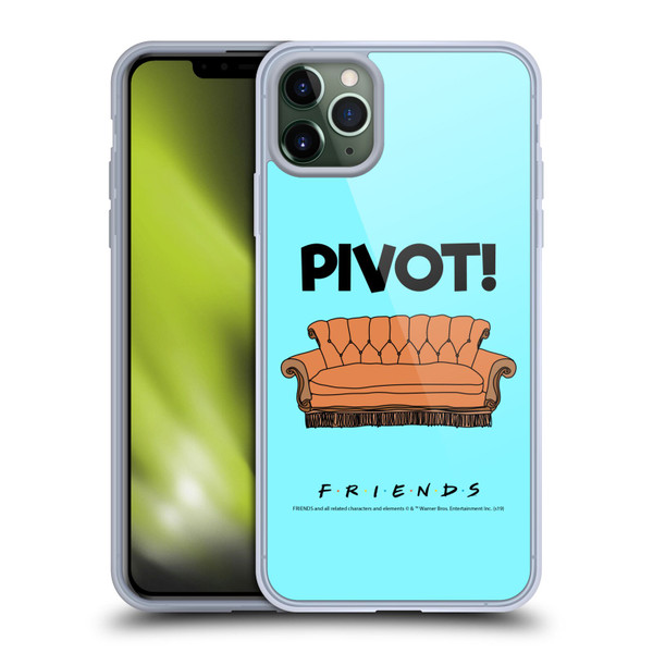 Friends TV Show Quotes Pivot Soft Gel Case for Apple iPhone 11 Pro Max