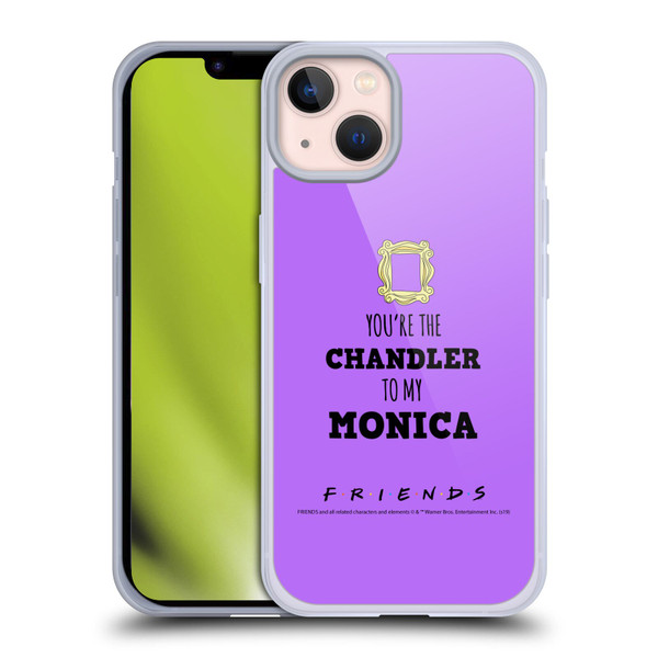 Friends TV Show Quotes BFF Soft Gel Case for Apple iPhone 13