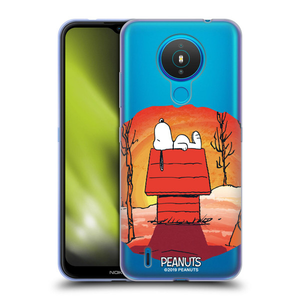 Peanuts Spooktacular Snoopy Soft Gel Case for Nokia 1.4