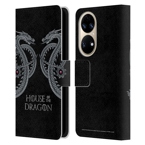 House Of The Dragon: Television Series Graphics Dragon Leather Book Wallet Case Cover For Huawei P50