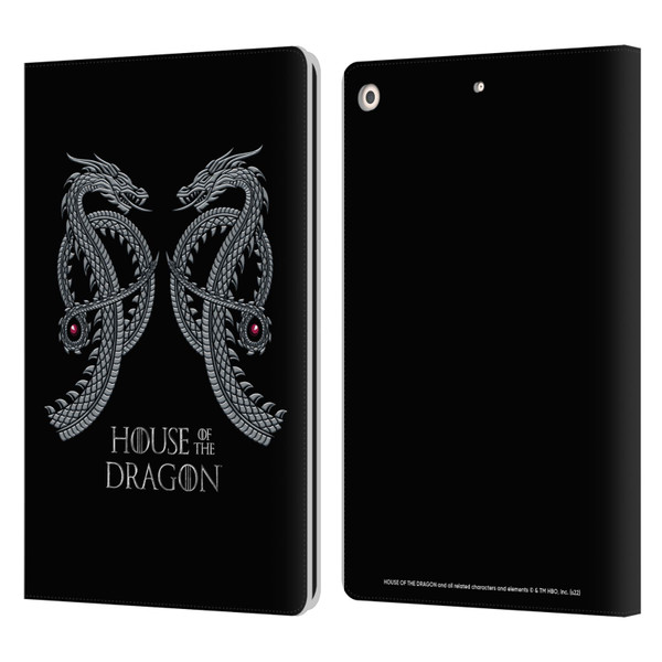 House Of The Dragon: Television Series Graphics Dragon Leather Book Wallet Case Cover For Apple iPad 10.2 2019/2020/2021